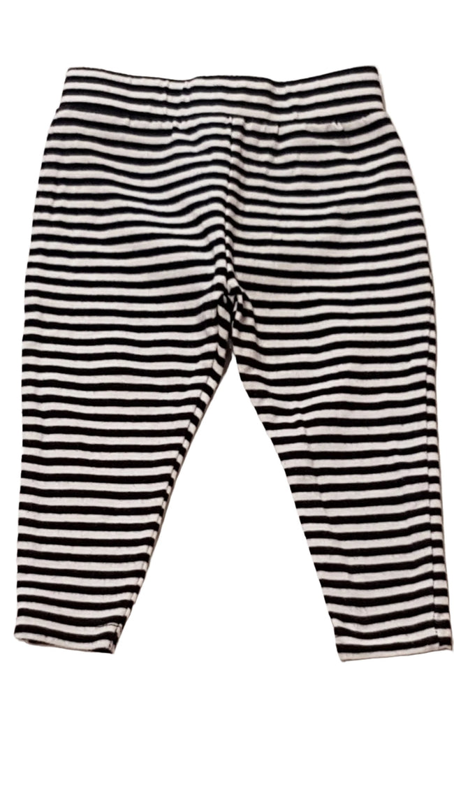 RIVER ISLAND MINI CSÍKOS,EXTRAMINŐSÉGŰ, KISLÁNY LEGGING 68 Hover Image
