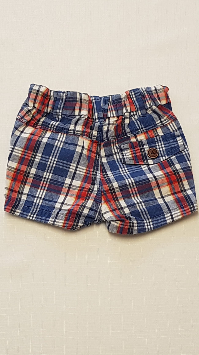 NEXT VAGÁNY,KOCKÁS KISFIÚ RÖVIDNADRÁG,ÁLLÍTHATÓ GUMIS DERÉKRÉSSZEL68 Main Image