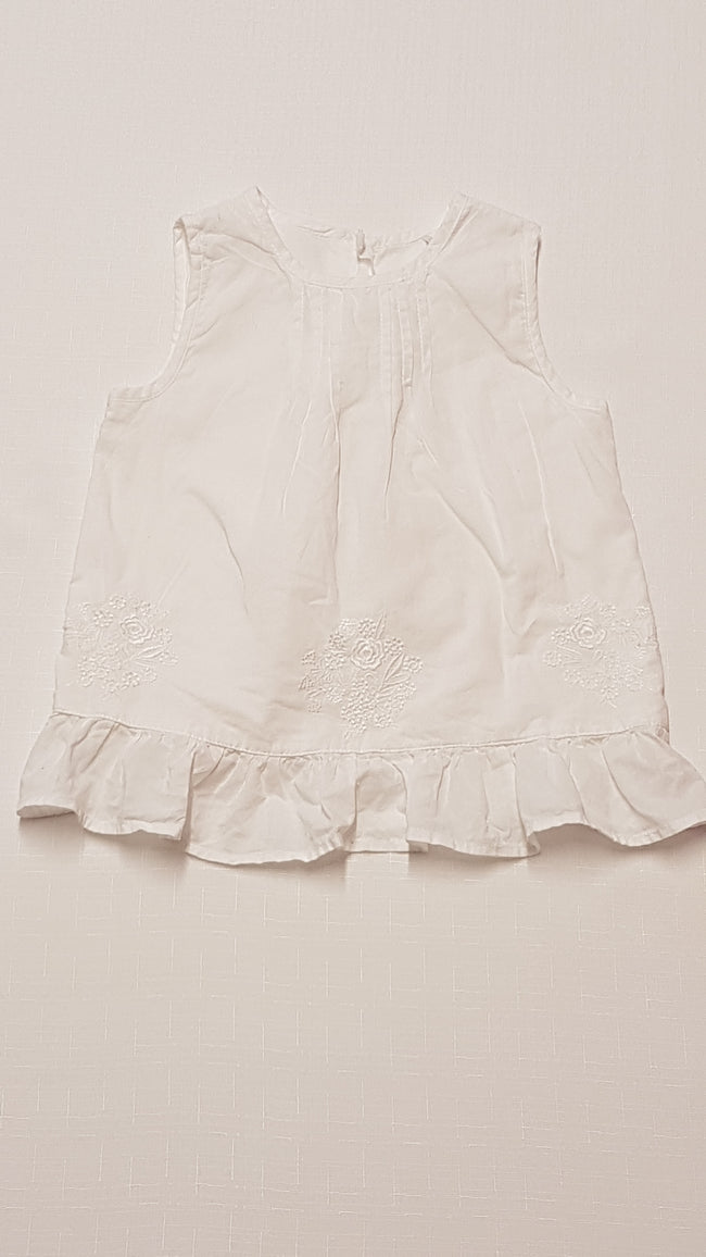 TU KIDS HÍMZETT,FODROS,CSAJOS KISLÁNY TUNIKA 68-74 Hover Image