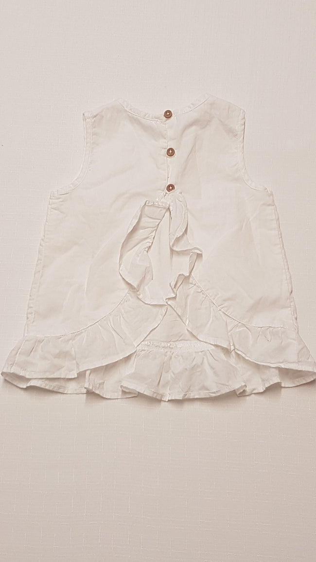 TU KIDS HÍMZETT,FODROS,CSAJOS KISLÁNY TUNIKA 68-74 Main Image