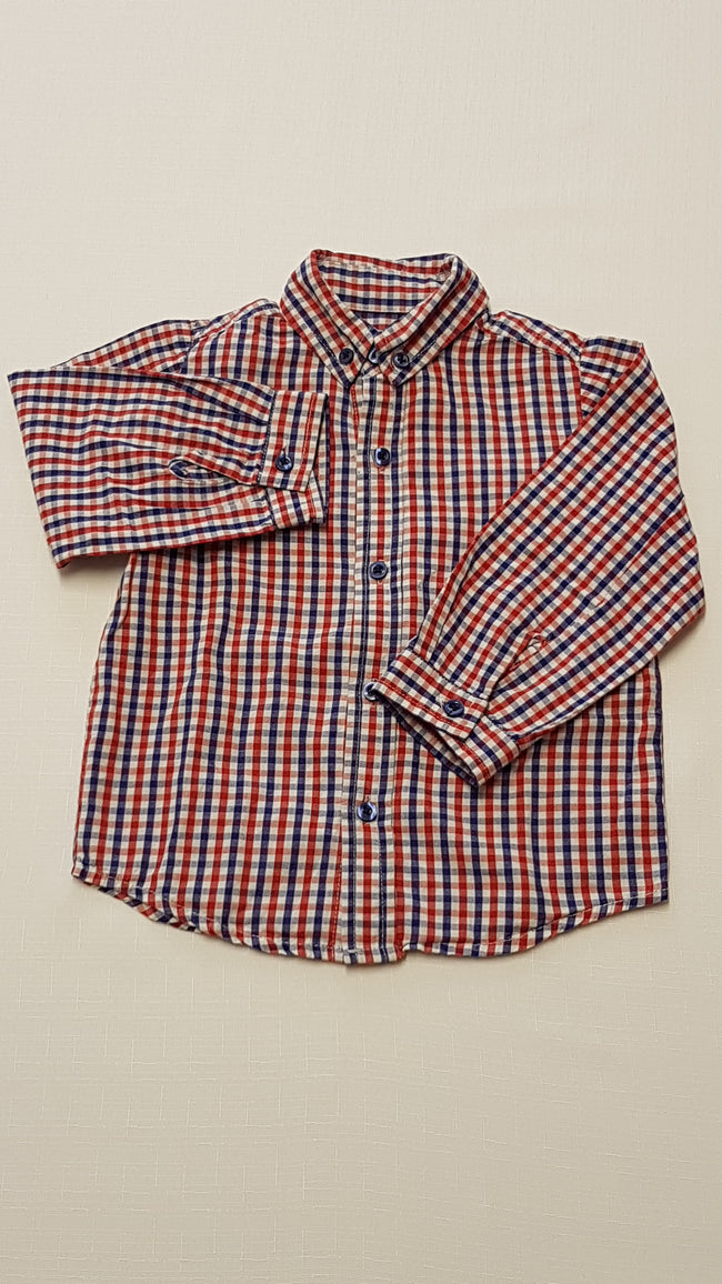 PRIMARK TRENDI,KOCKÁS KISFIÚ ING 98 Hover Image