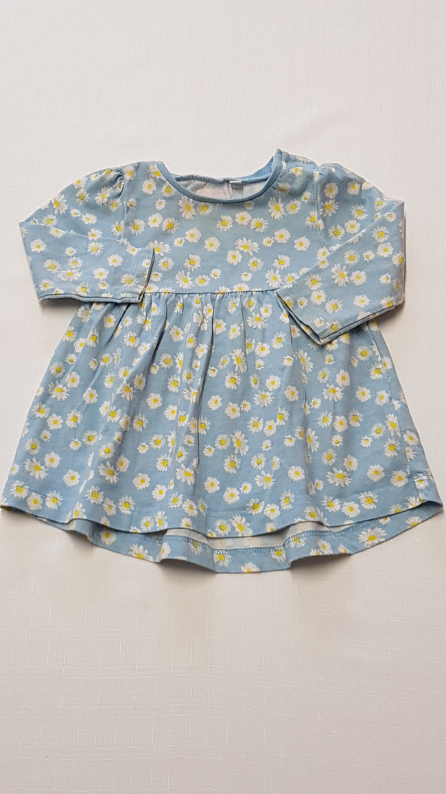 DEBENHAMS MARGARÉTÉS,PAMUT KISLÁNY RUHA 68 Hover Image