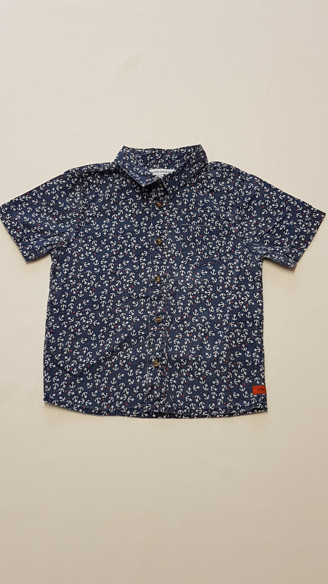 VERTBAUDET HORGONY MINTÁS KISFIÚ ING 74-92 Hover Image