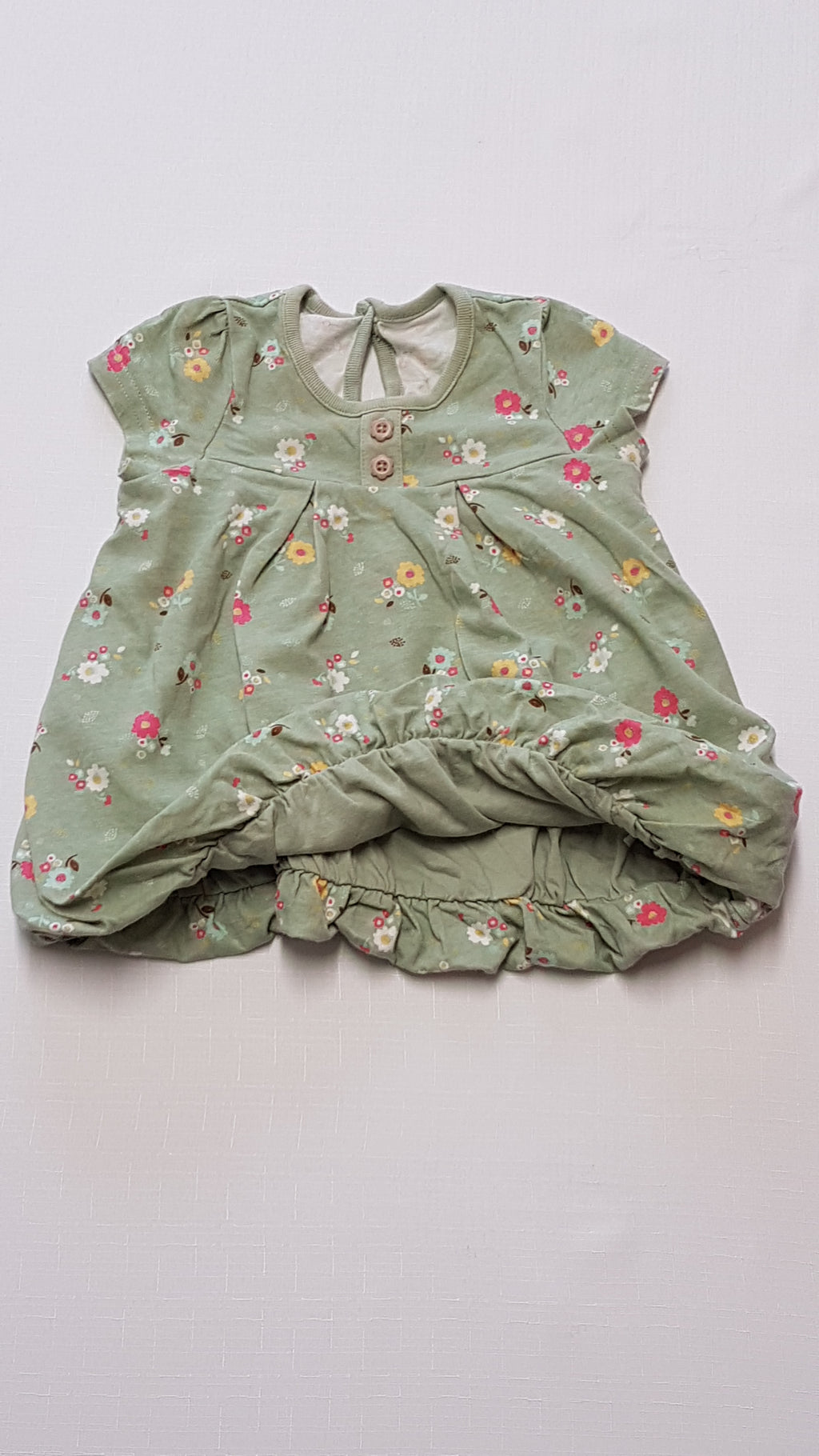 GEORGE BUGGYOS ALJÚ,APRÓ VIRÁGMINTÁS KISLÁNY RUHA 68