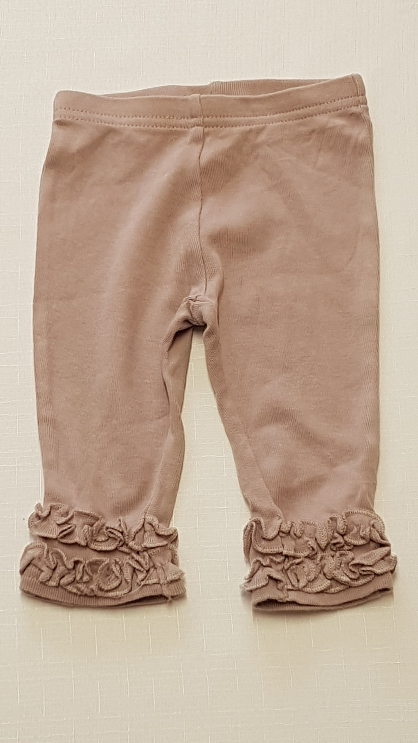 NEXT BABY MOGYORÓ SZÍNŰ,FODROS ALJÚ,CSINI KISLÁNY LEGGING 68