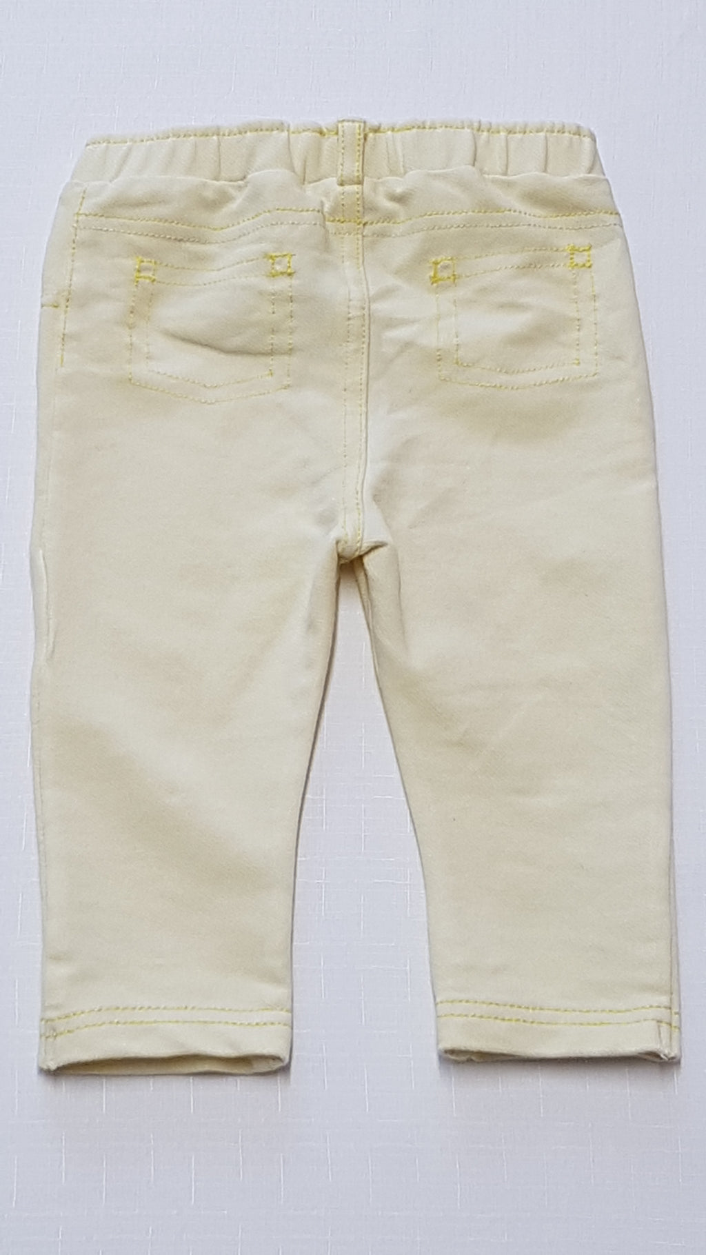 M&CO VILÁGOS SÁRGA KISLÁNY LEGGING 74
