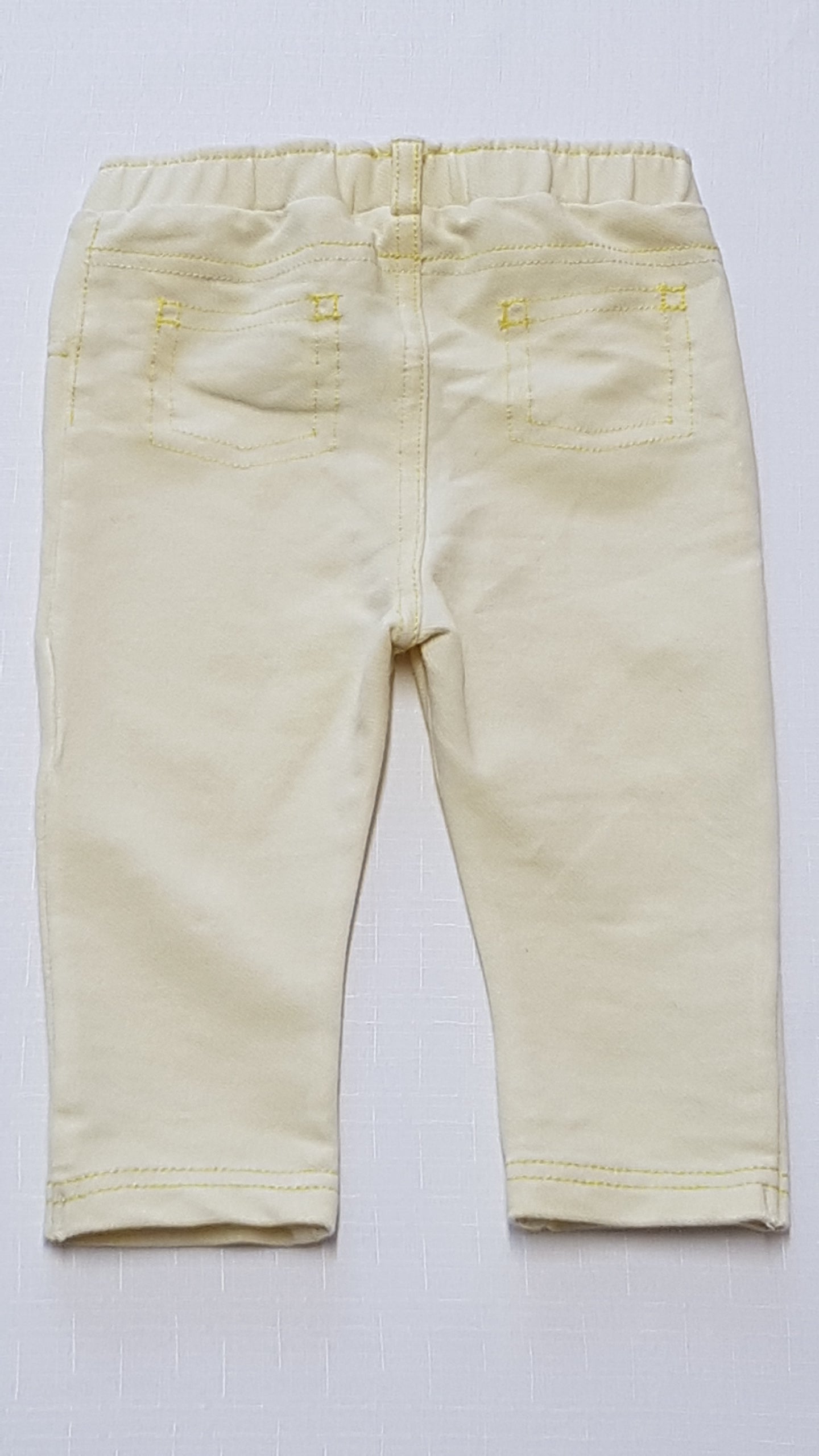 M&CO VILÁGOS SÁRGA KISLÁNY LEGGING 74