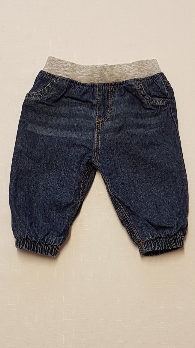 ÚJ  F&F KIDS VÉKONY BÉLELT,UNISEX PUHA FARMER JOGGER 68 Hover Image