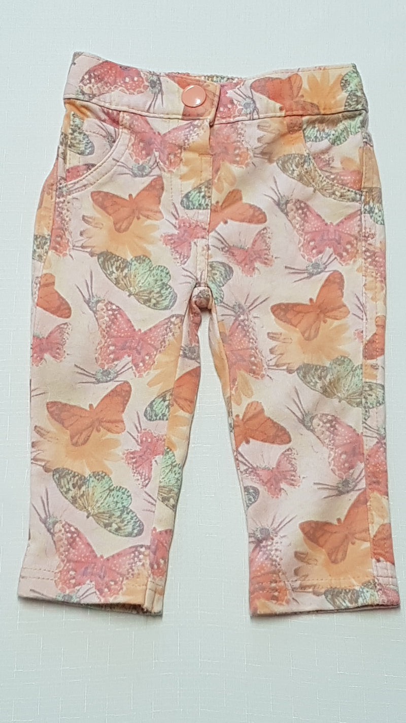 GEORGE CSODÁLATOS,SZÍNES PILLANGÓS KISLÁNY DIVATNACI 68-74