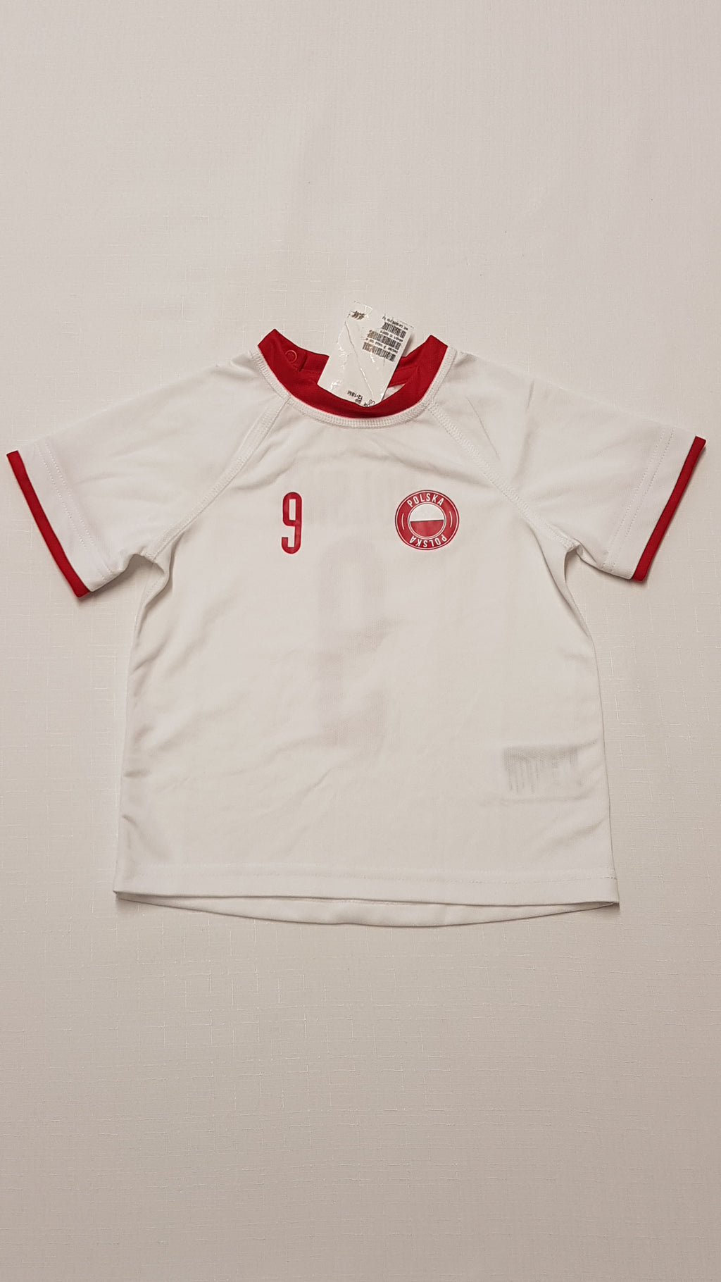 CÍMKÉS H&M LENGYEL VÁLOGATOTT KISFIÚ FOCI MEZ 86