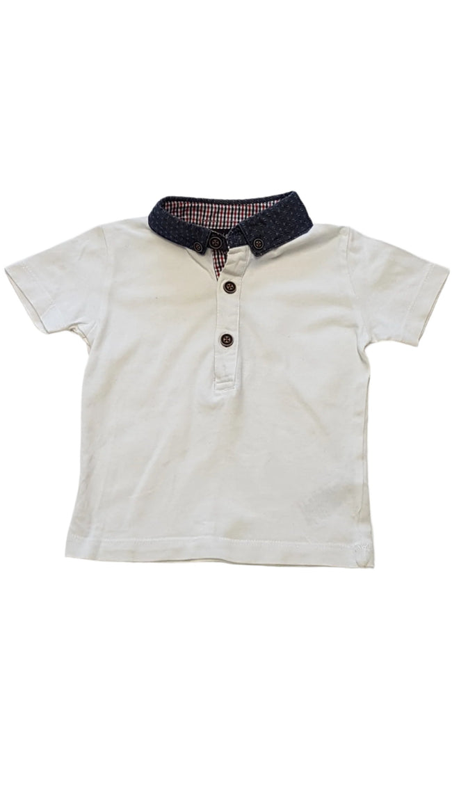 NEXT GOMBOS,GALLÉROS,ELEGÁNS KISFIÚ PÓLÓ 68 Hover Image