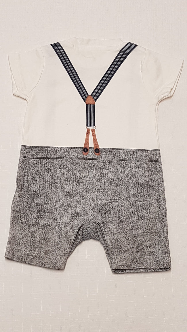 ÚJ MOTHERCARE KÜLÖNLEGES,ELEGÁNS KISFIÚ KEZES-LÁBAS 56 Main Image