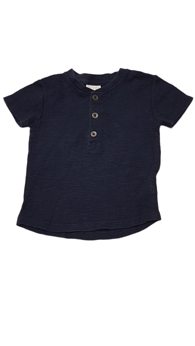 F&F KIDS SÖTÉTKÉK,GOMBOS,KISFIÚ PÓLÓ 86 Hover Image