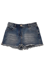 MATALAN  KISLÁNY FARMER RÖVIDNACI,ÁLLÍTHATÓ GUMIS DERÉKRÉSSZEL 140-146