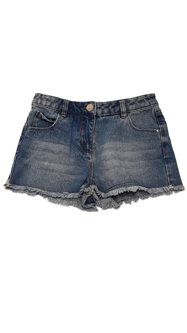 MATALAN  KISLÁNY FARMER RÖVIDNACI,ÁLLÍTHATÓ GUMIS DERÉKRÉSSZEL 140-146 Hover Image