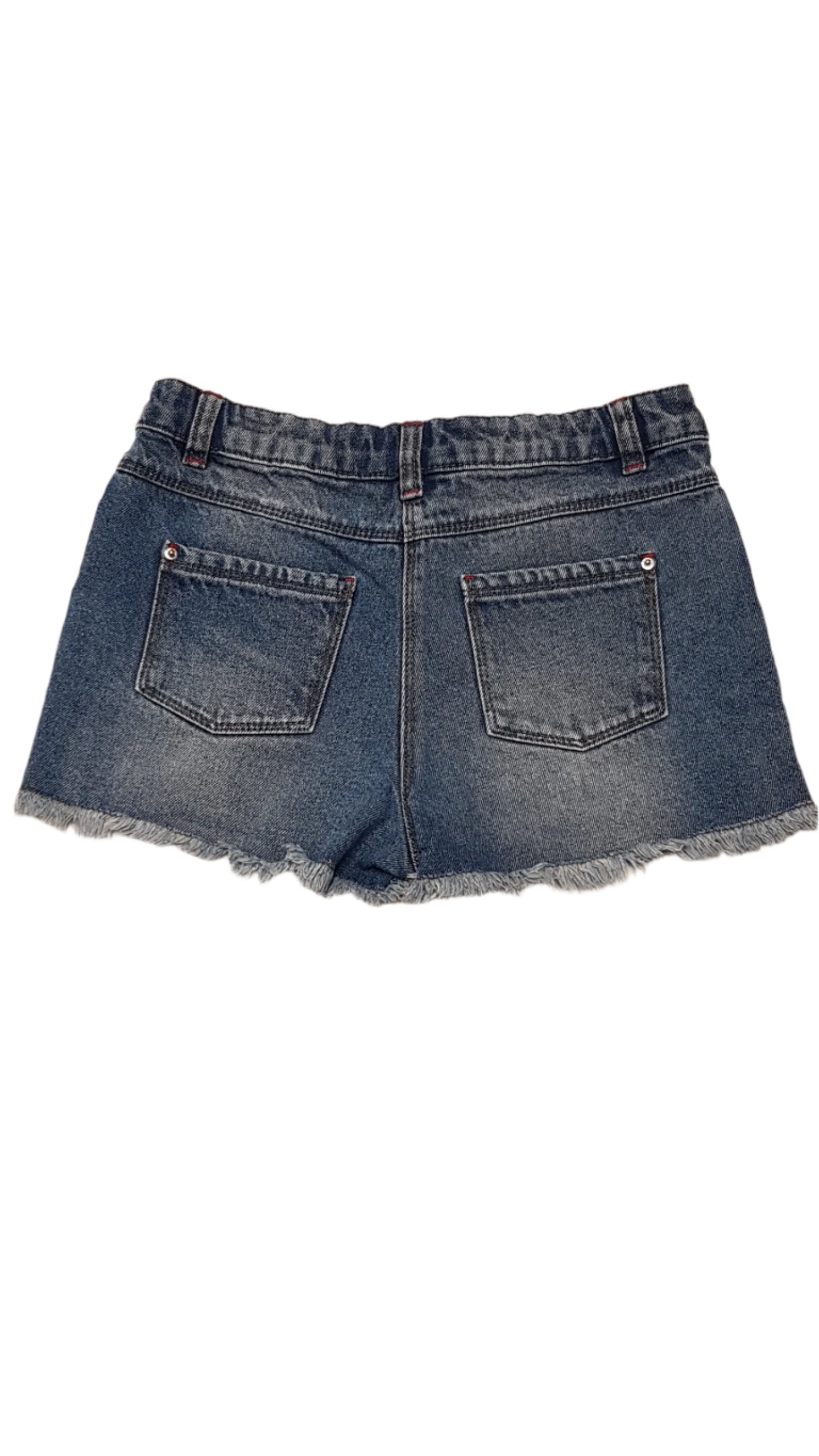 MATALAN  KISLÁNY FARMER RÖVIDNACI,ÁLLÍTHATÓ GUMIS DERÉKRÉSSZEL 140-146