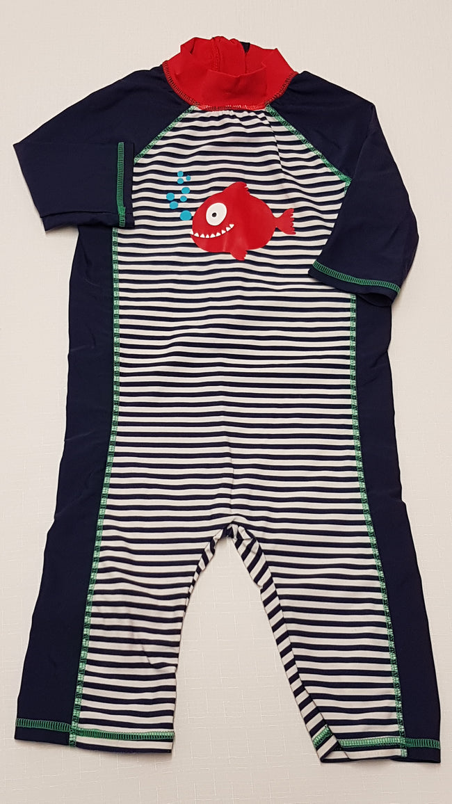 MOTHERCARE HALACSKÁS KISFIÚ ÚSZÓDRESSZ 104 Hover Image