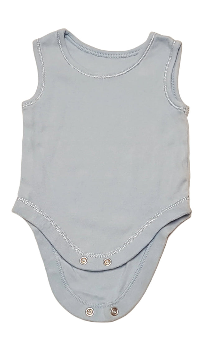 ÚJ GEORGE VILÁGOSKÉK,KISFIÚ TRIKÓ BODY 56-62 Hover Image