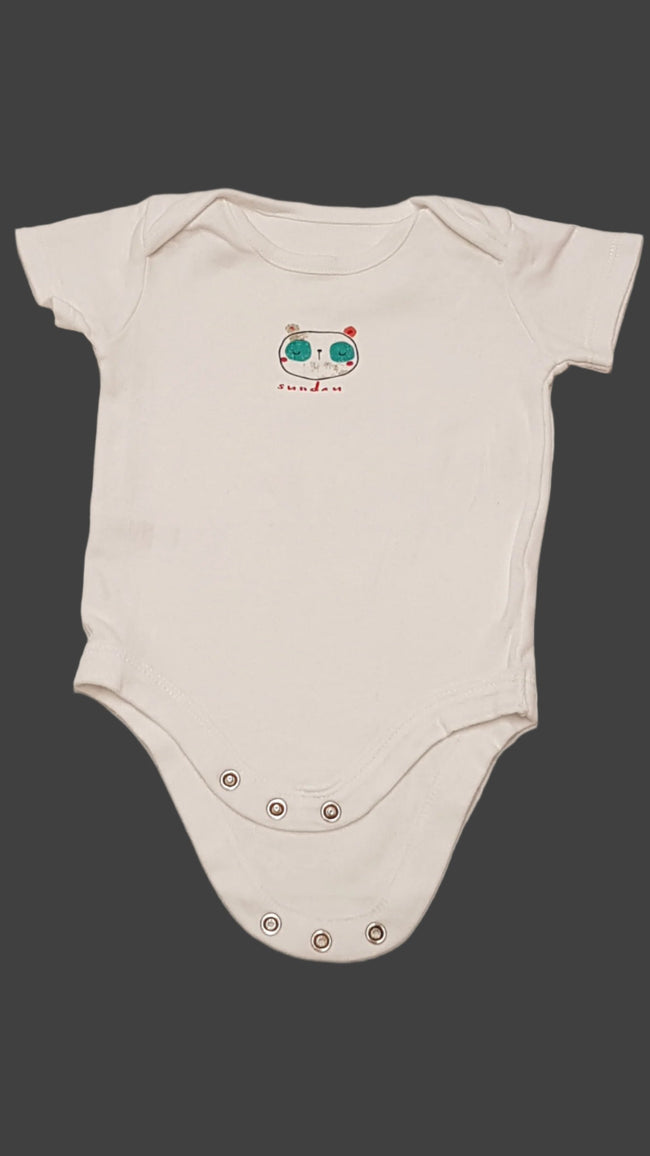 TU  UNISEX ,SUNDAY FELIRATÚ,ÁLLATFIGURÁS BODY 62-68 Hover Image