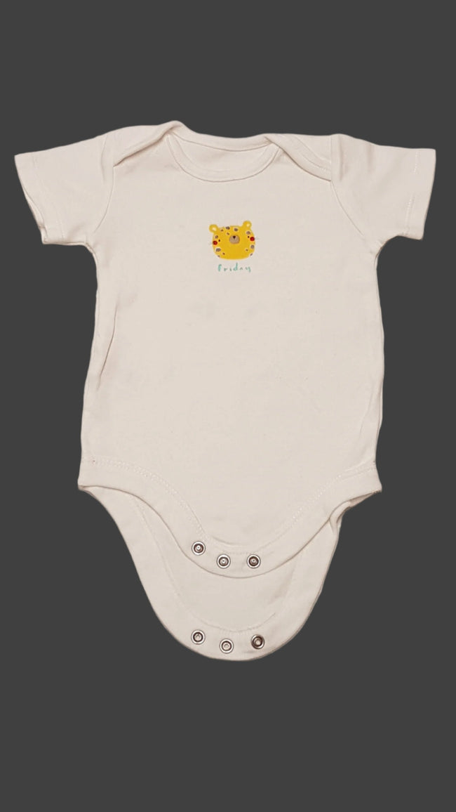 TU FRIDAY FELIRATÚ,ÁLLATFIGURÁS UNISEX BODY 62-68 Hover Image