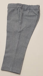 ÚJ MATALAN ELEGÁNS SZÜRKE SZÍNŰ KISFIÚ SZÖVETNADRÁG,ÁLLÍTHATÓ GUMIS DERÉKRÉSSZEL 74-80