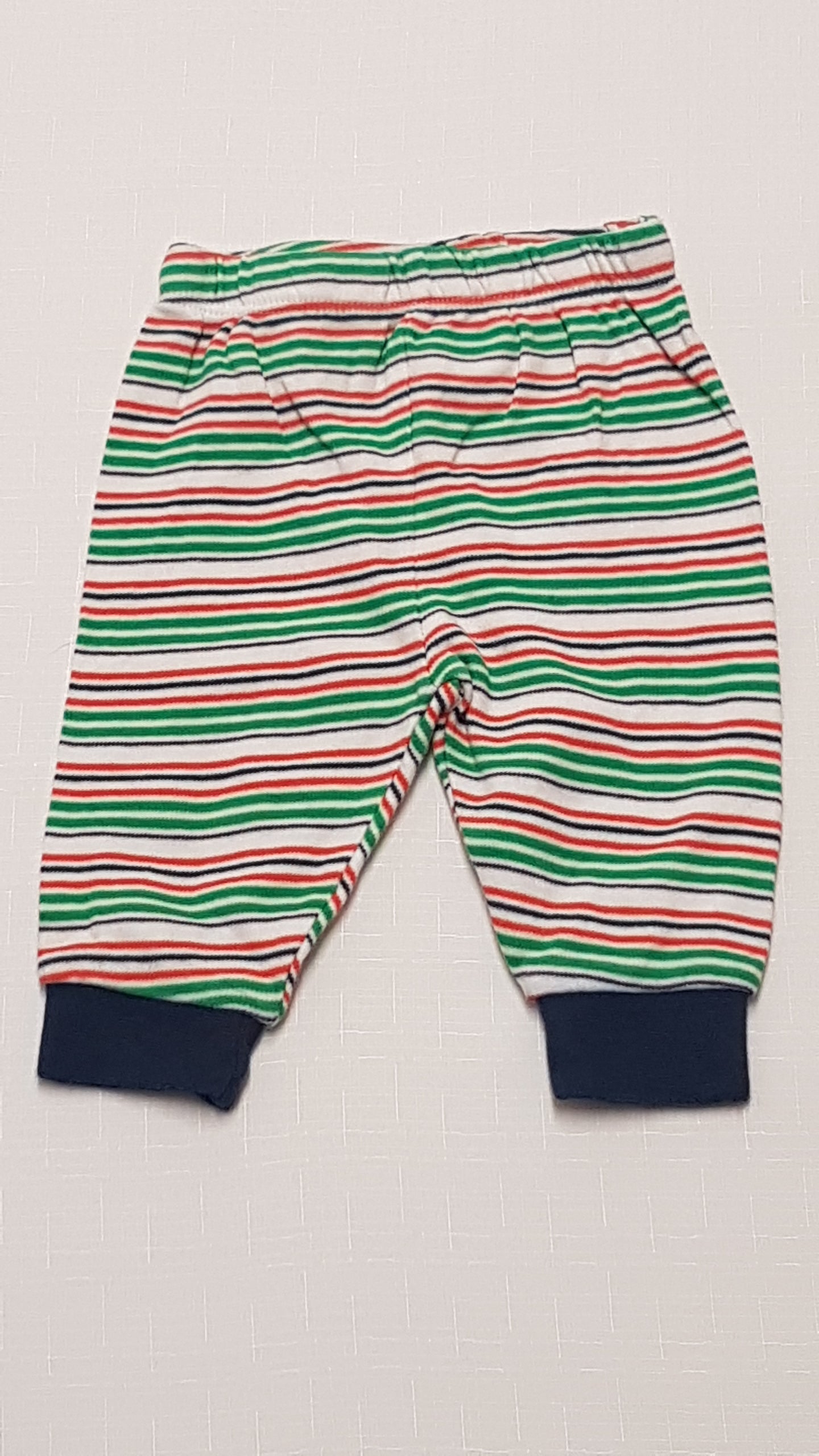 PRIMARK BABY CSÍKOS,PAMUT KISFIÚ NADRÁG 62