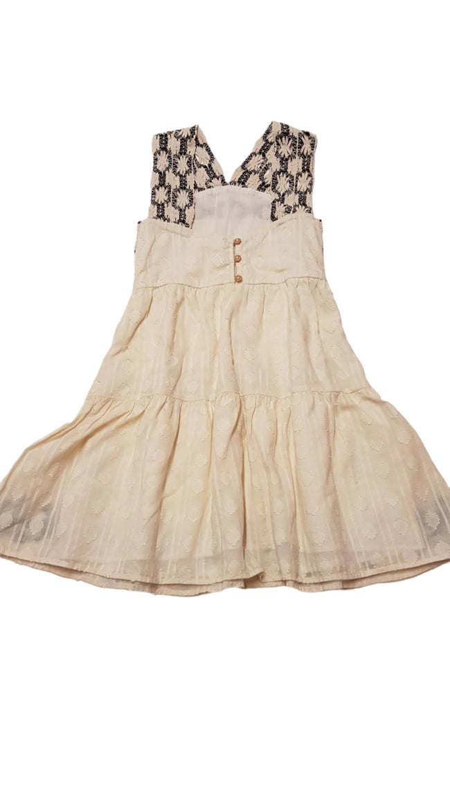 ZARA KIDS GYÖNYÖRŰ SZÉP HÍMZETT,MINŐSÉGI KISLÁNY RUHA 128 Main Image