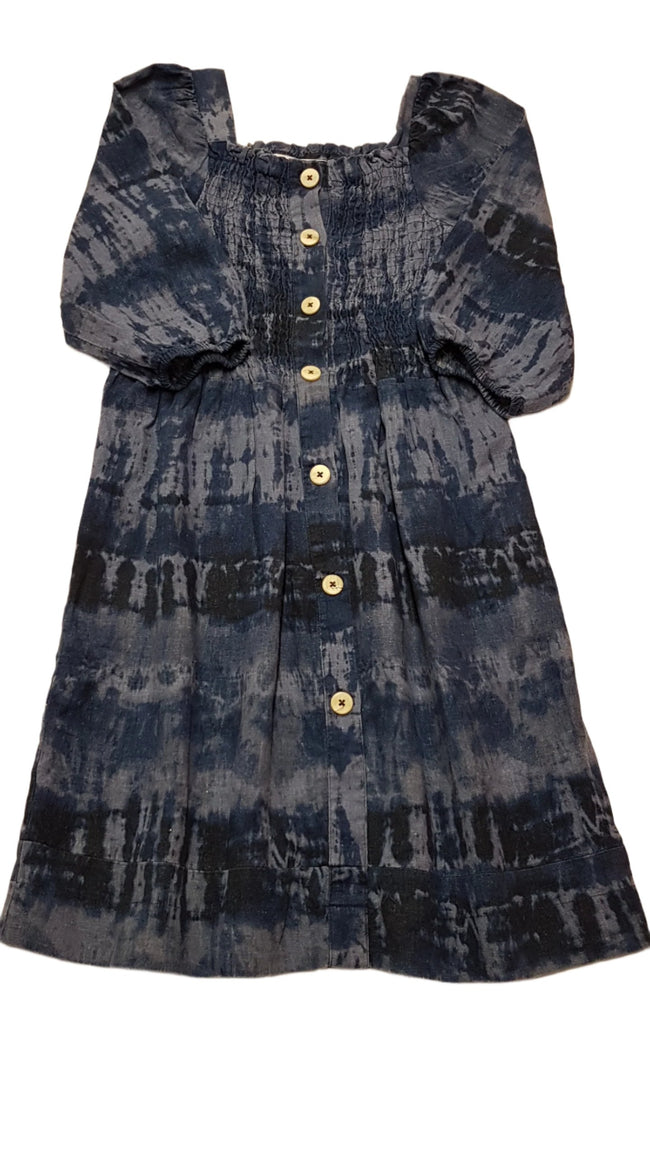 ZARA KIDS ELÖL VÉGIG GOMBOS,TRENDI KISLÁNY RUHA 116 Hover Image