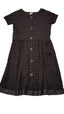 ZARA KIDS FEKETE SZÍNŰ,MADEIRÁS,ELÖL GOMBOS KISLÁNY CSINI RUHA 164