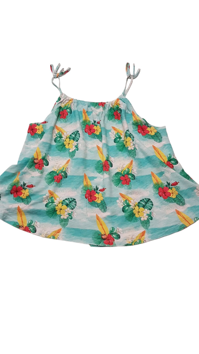 ZARA GIRLS HAWAII MINTÁS,PÁNTOS KISLÁNY TUNIKA FAZONÚ TRIKÓ 140 Main Image