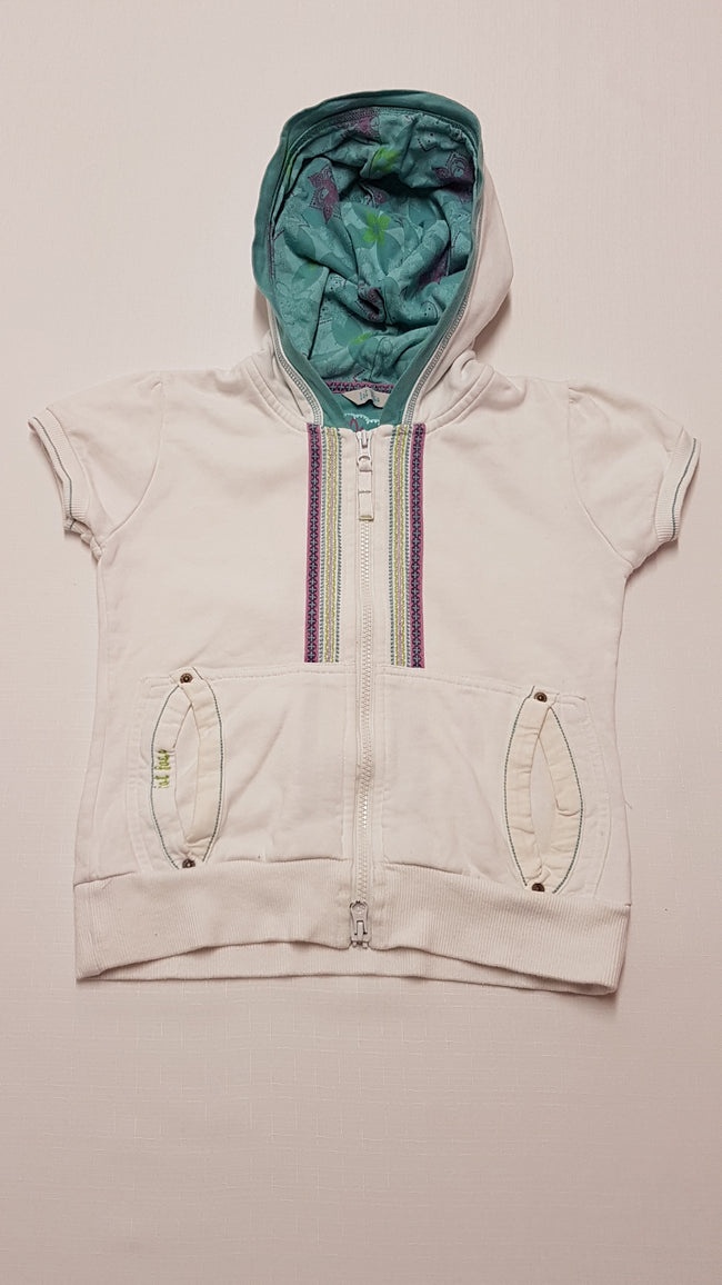 FAT FACE KAPUCNIS,CIPZÁROS,TRENDI KISLÁNY PULÓVER 128-134 Hover Image