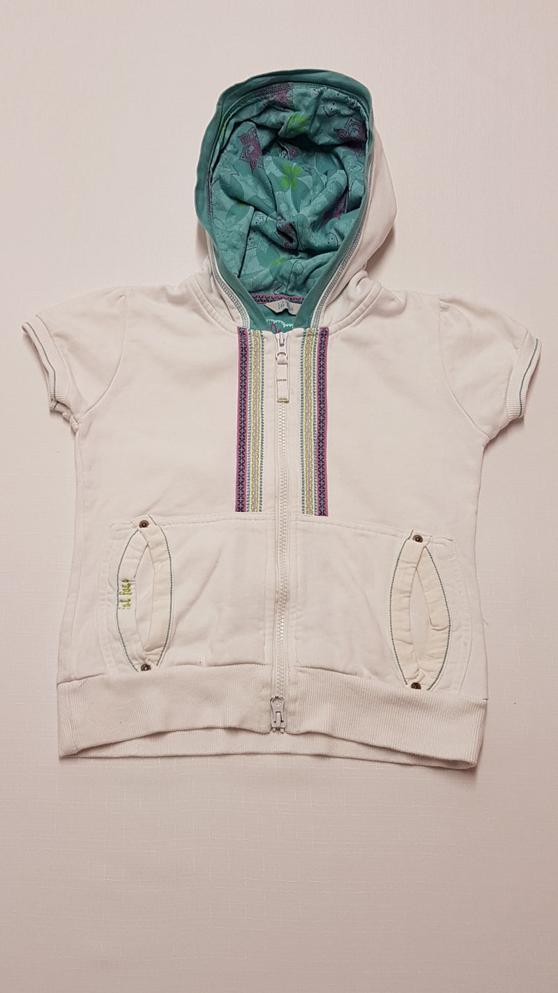 FAT FACE KAPUCNIS,CIPZÁROS,TRENDI KISLÁNY PULÓVER 128-134