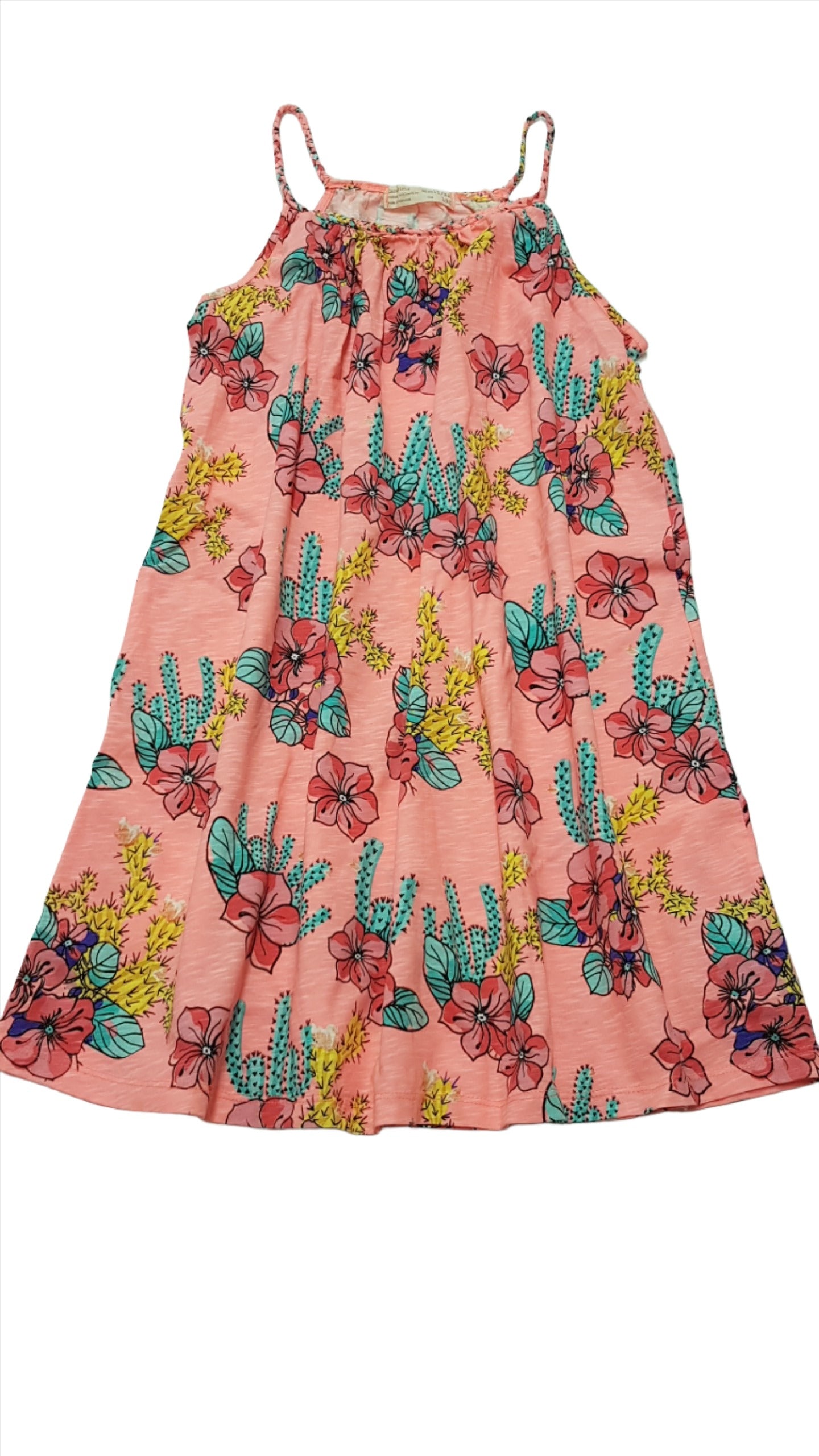 ÚJ ZARA GIRLS HAWAII MINTÁS,PÁNTOS KISLÁNYRUHA 152