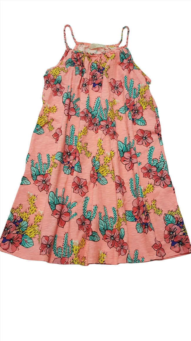 ÚJ ZARA GIRLS HAWAII MINTÁS,PÁNTOS KISLÁNYRUHA 152 Hover Image