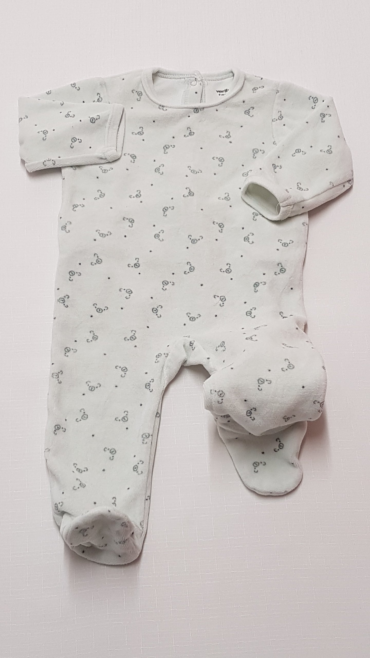 VERTBAUDET UNISEX,PLÜSS,APRÓ MINTÁS RUGI 68-74