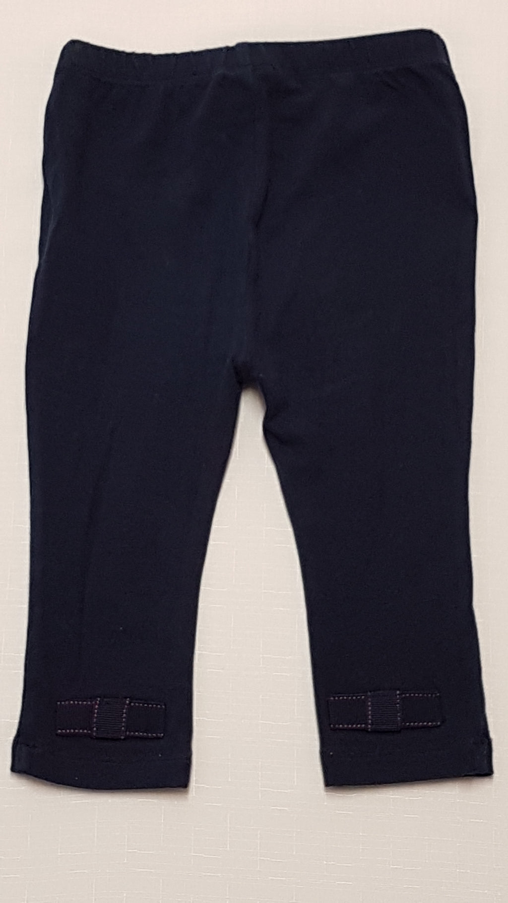 DEBENHAMS SÖTÉTKÉK,HÁTUL MASNIS,CSINI KISLÁNY LEGGING 74