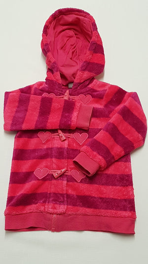 TU KIDS CSÍKOS,SZÍVECSKÉS,KAPUCNIS KISLÁNY KARDI-KABI 86-92