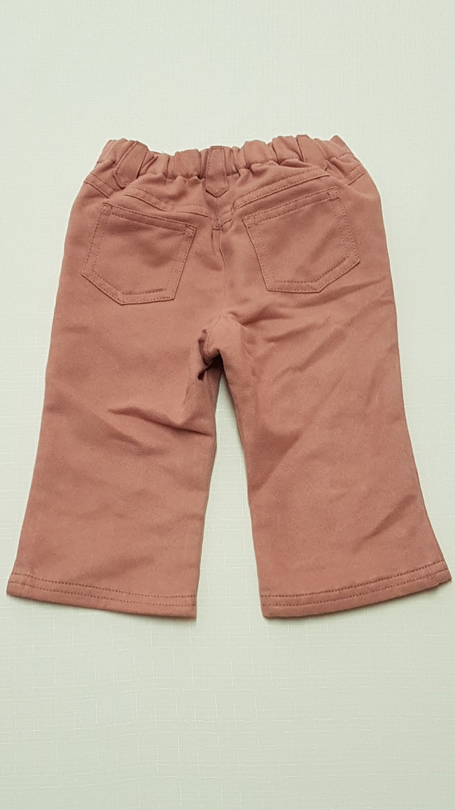 NEXT PÚDERSZÍNŰ,HÍMZETT,GUMIS DEREKÚ,HASÍTOTT BŐR HATÁSÚ KISLÁNY DIVATNACI 74 Main Image