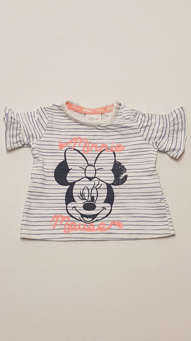 ÚJ DISNEY BABY  MINNIE MOUSE TÜNDÉRI KISLÁNY PÓLÓ 62 Hover Image