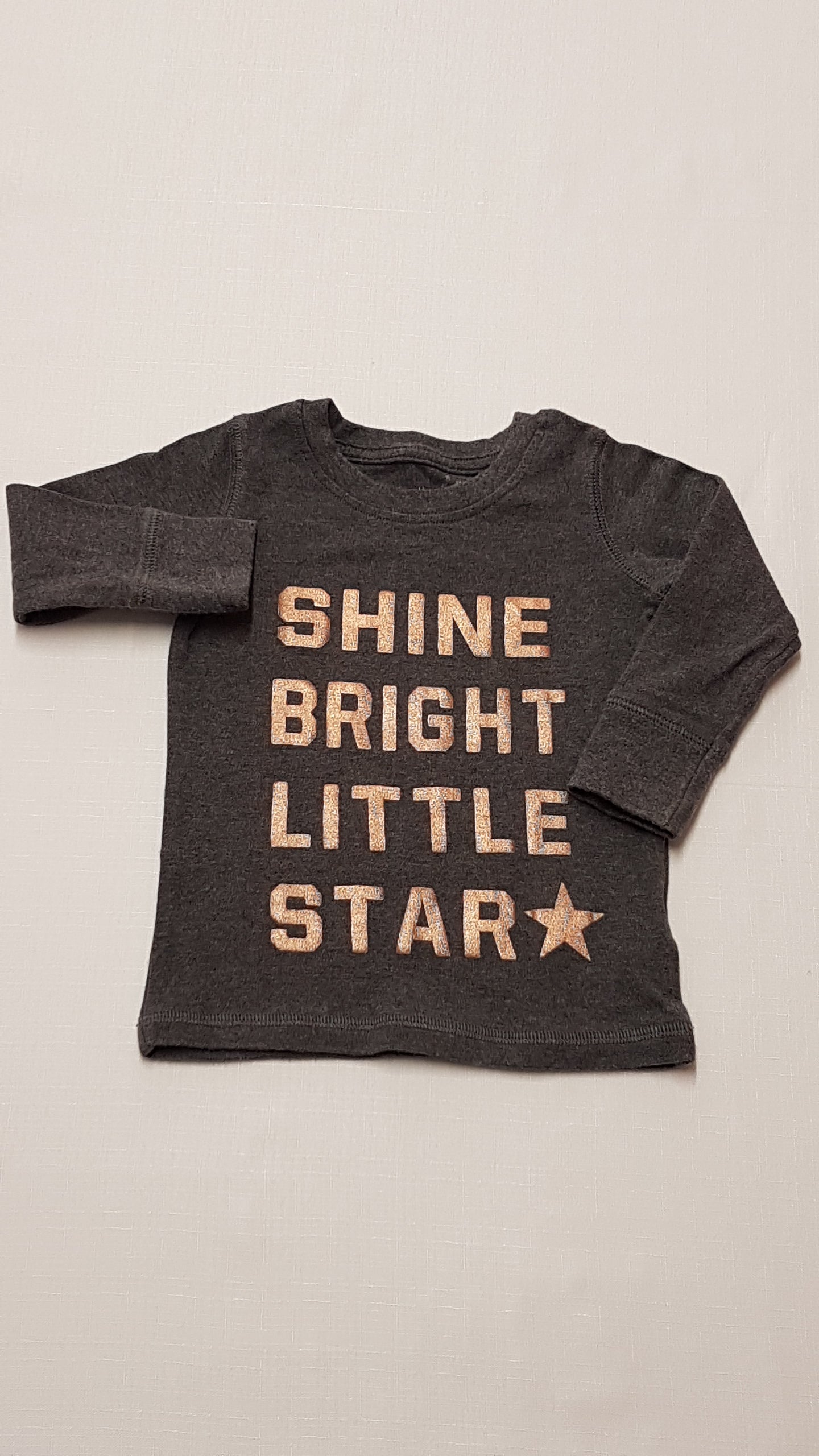 NEXT SHINE BRIGHT LITTLE STAR FELIRATÚ KISLÁNY FELSŐ 80