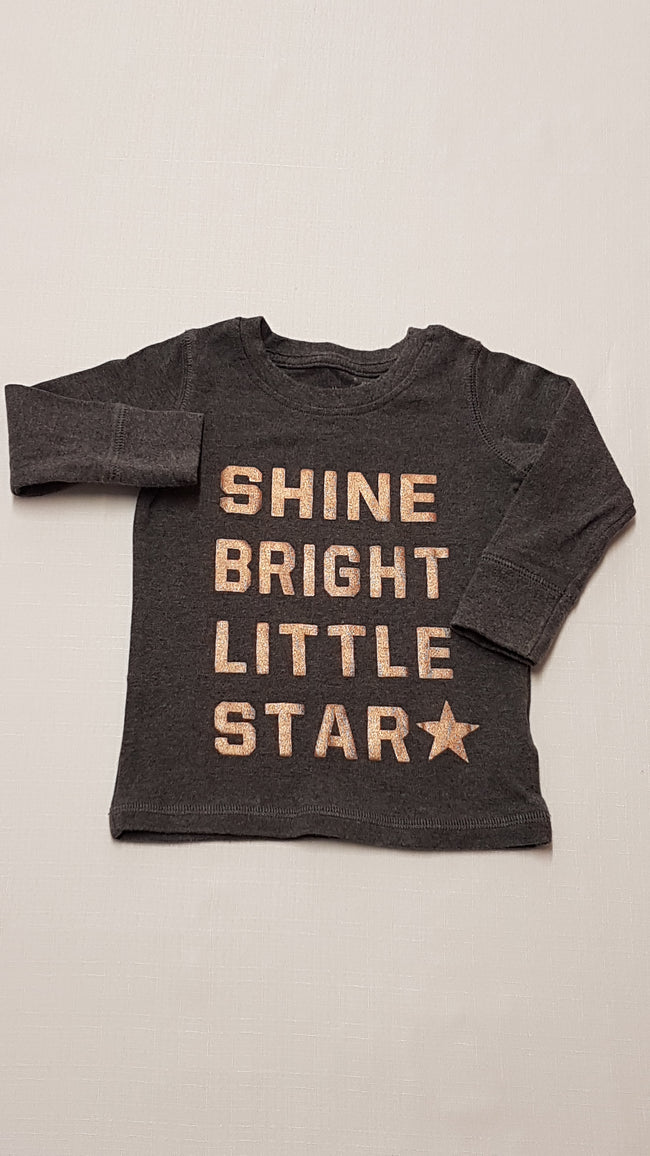 NEXT SHINE BRIGHT LITTLE STAR FELIRATÚ KISLÁNY FELSŐ 80 Hover Image