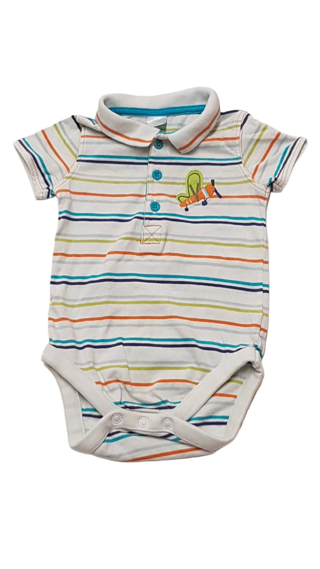 MINI CLUB GOMBOS,GALLÉROS,CSÍKOS KISFIÚ PÓLÓ BODY 56-62 Hover Image