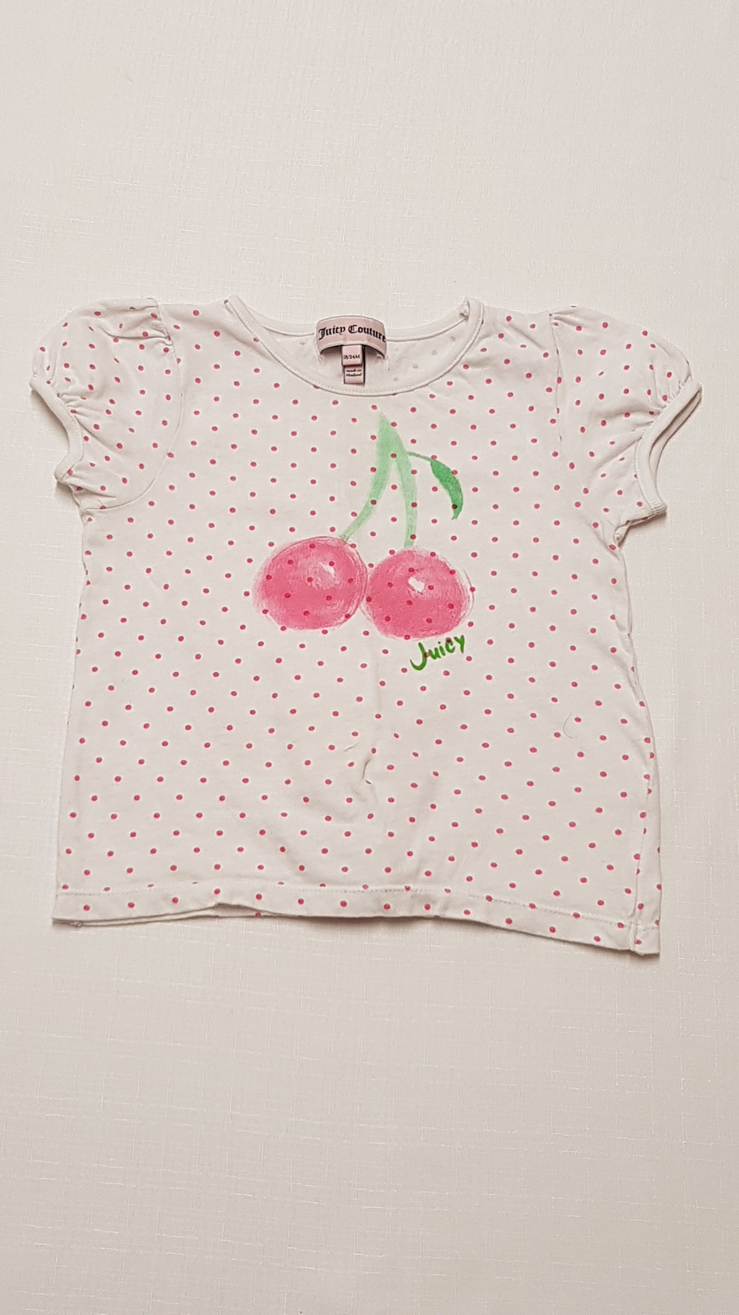 JUICA COUTURE CSERESZNYÉS KISLÁNY PÓLÓ 86-92