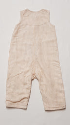 M&S KIDS ELÖL GOMBOS,FODROS,VÉKONY CSÍKOS KISLÁNY PLAYSUIT 74