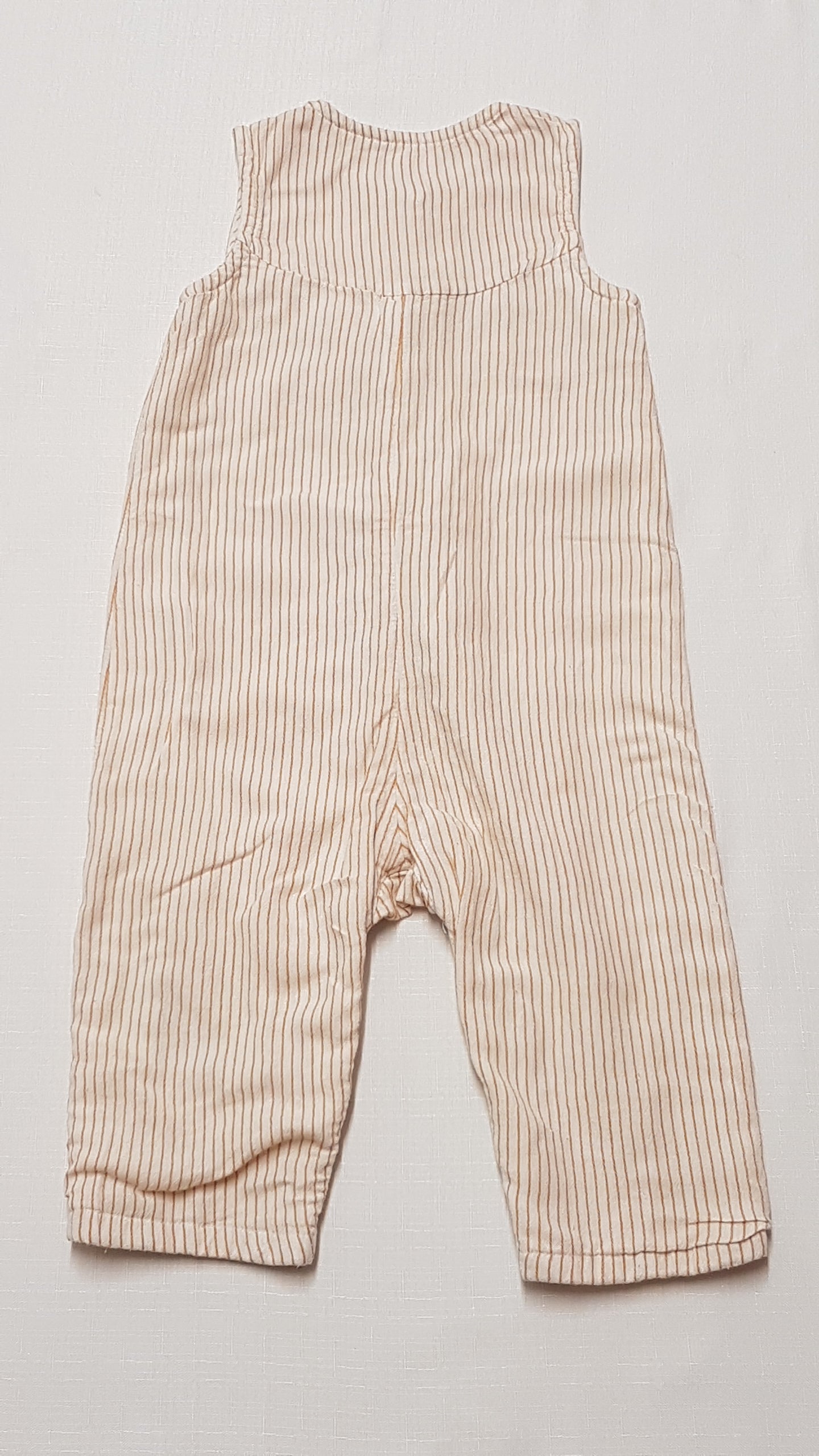 M&S KIDS ELÖL GOMBOS,FODROS,VÉKONY CSÍKOS KISLÁNY PLAYSUIT 74