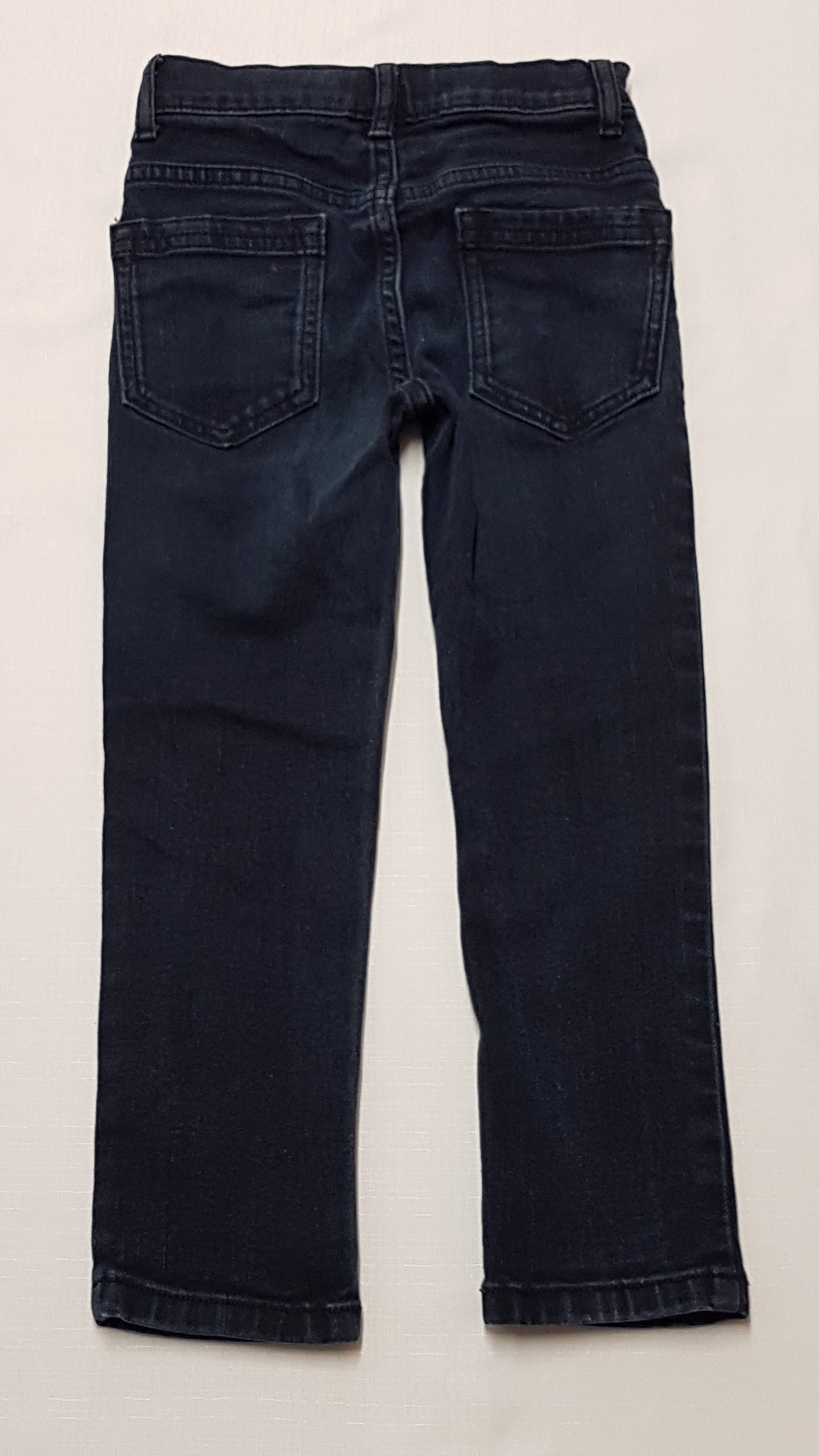 TU SZTRECSIS ANYAGÚ KISFIÚ FARMERNADRÁG,ÁLLÍTHATÓ GUMIS DERÉKRÉSSZEL 110