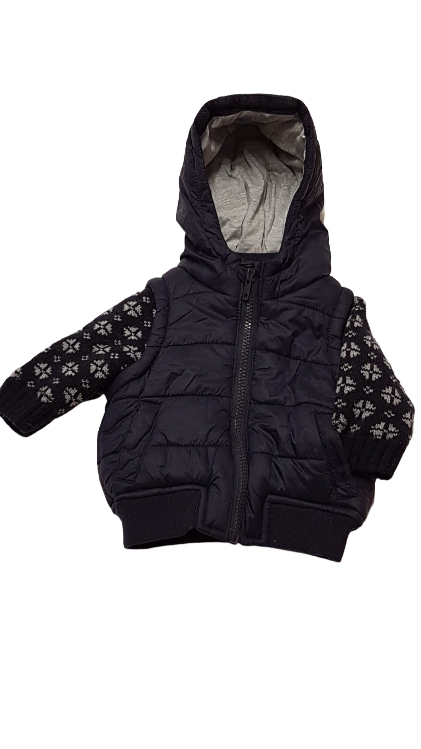 MATALAN SÖTÉTKÉK,PILLE KÖNNYŰ,STEPPELT KISFIÚ KABI 50-56