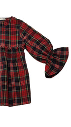 NEXT NAGY KOCKÁS,BŐ UJJÚ,CSAJOS KISLÁNY TUNIKA FELSŐ 128-140