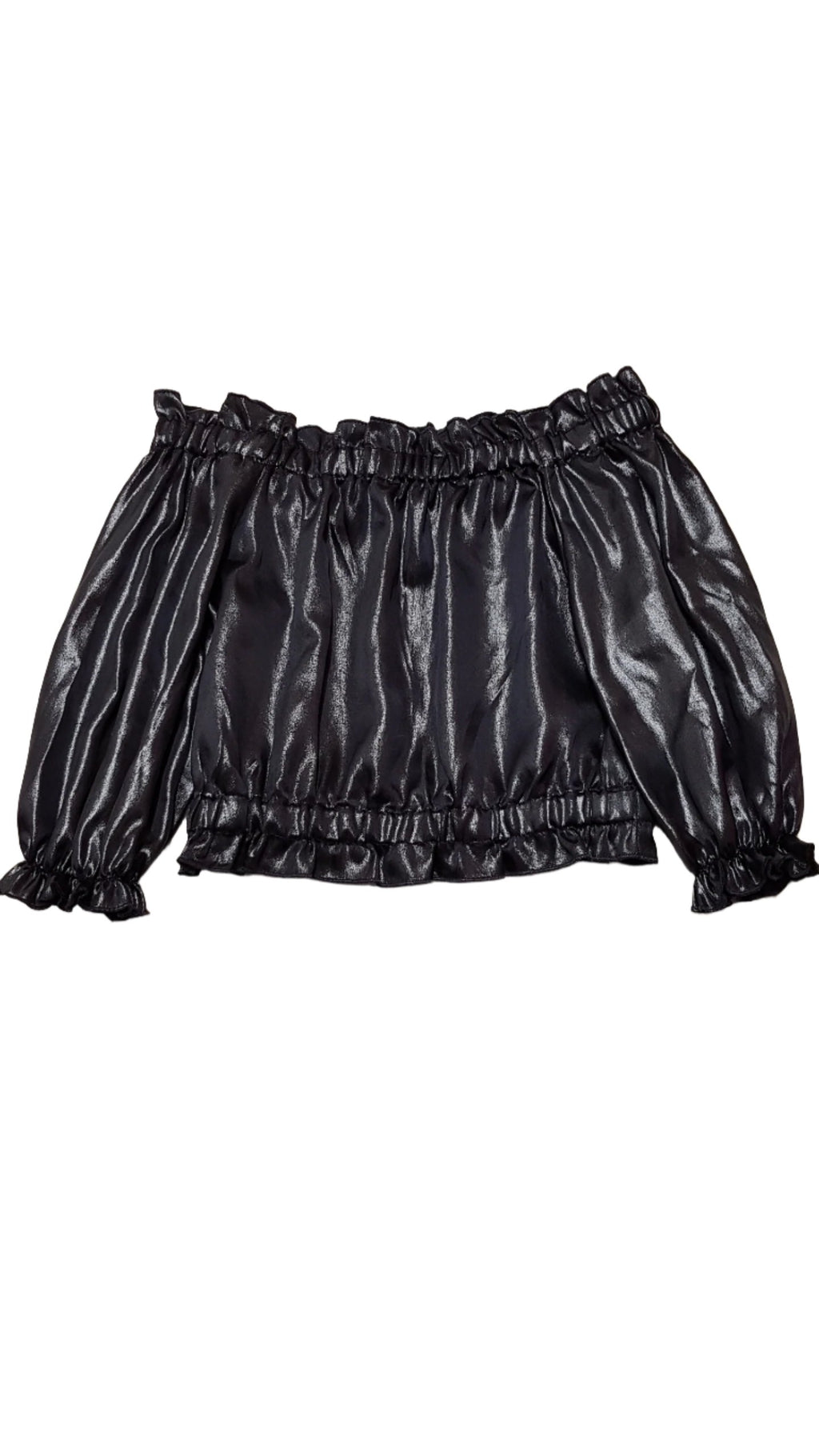 RIVER ISLAND CSODÁLATOS,EXTRAMINŐSÉGŰ,CROP FAZONÚ KISLÁNY FELSŐ 134-140