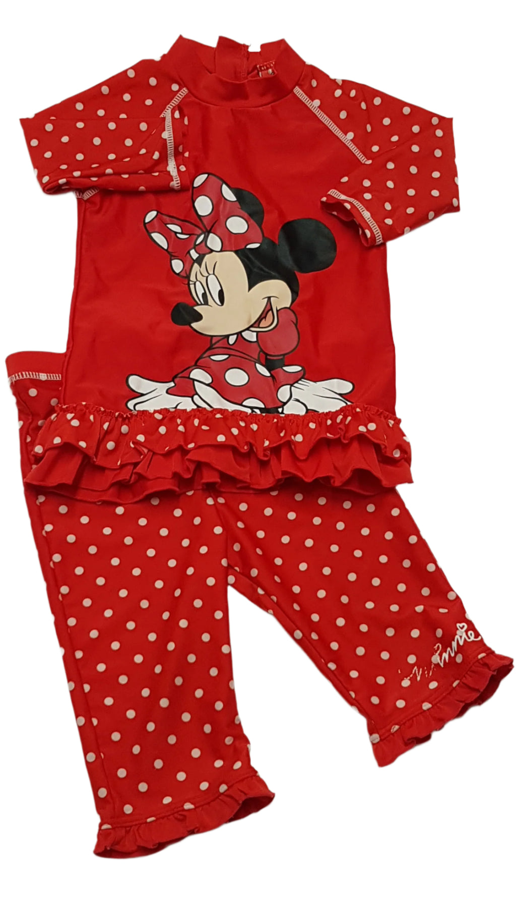 DISNEY MINNIE MOUSE CSINI KISLÁNY ÚSZÓDRESSZ SZETT 104